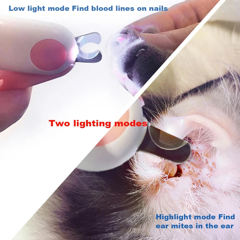 Professional LED Pet Nail Clipper